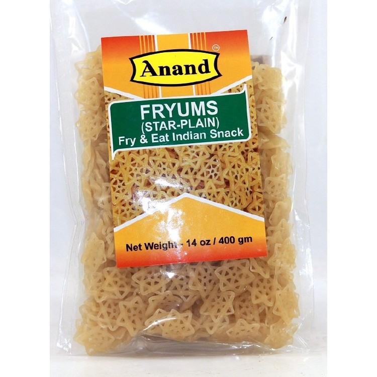 Anand Star Fryums Plain 400 GM