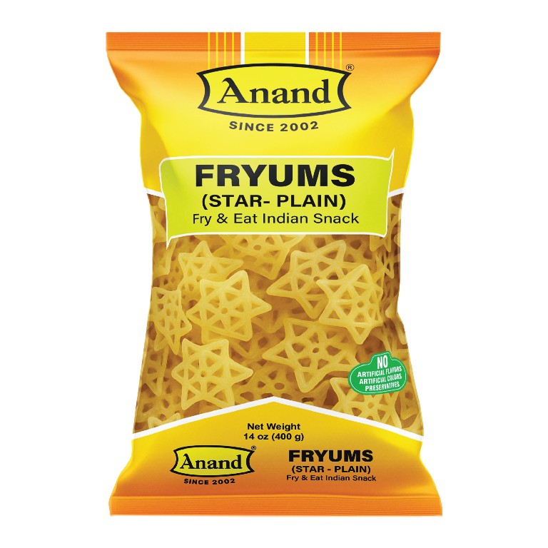 ANAND FRYUMS STAR PLAIN 400 GM
