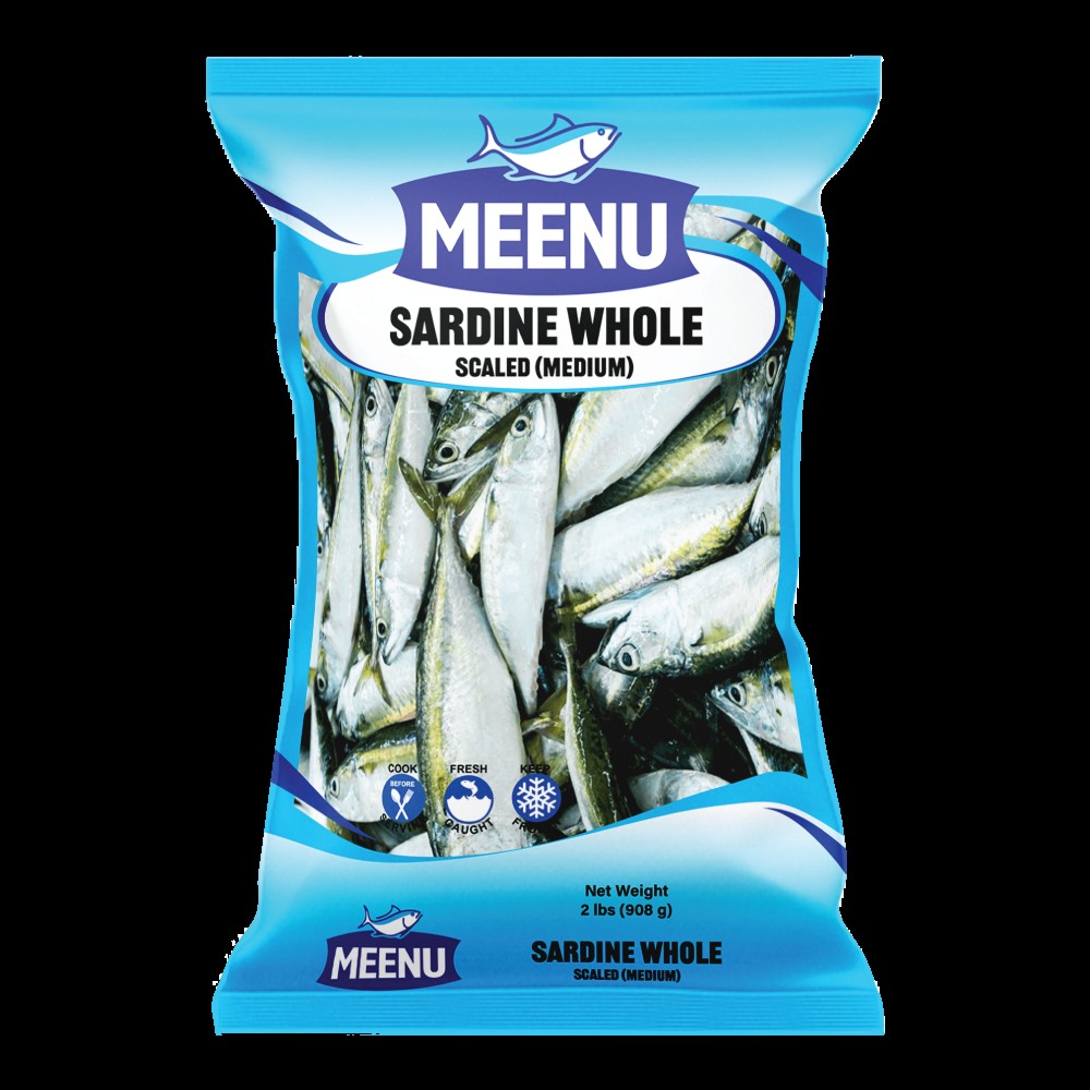 MEENU SARDINE WHOLE 2 LBS