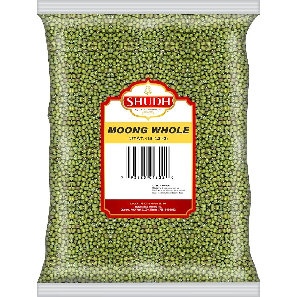 WHOLE MOONG 4 LBS