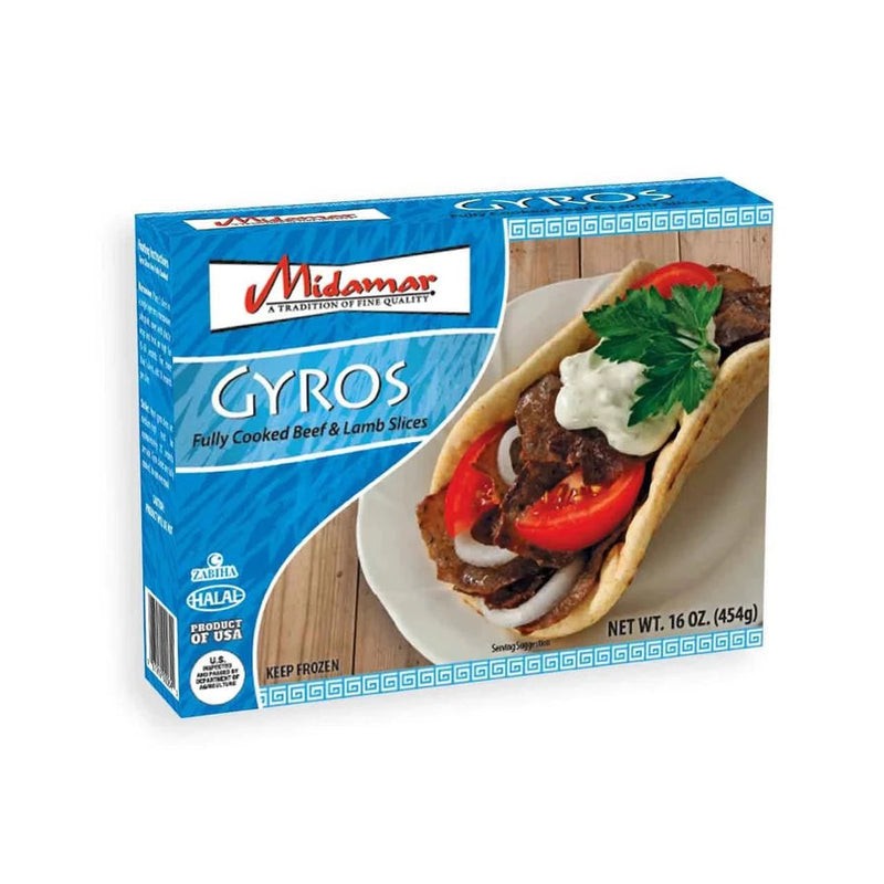 Midamar Halal Gyro Slices 454 GM