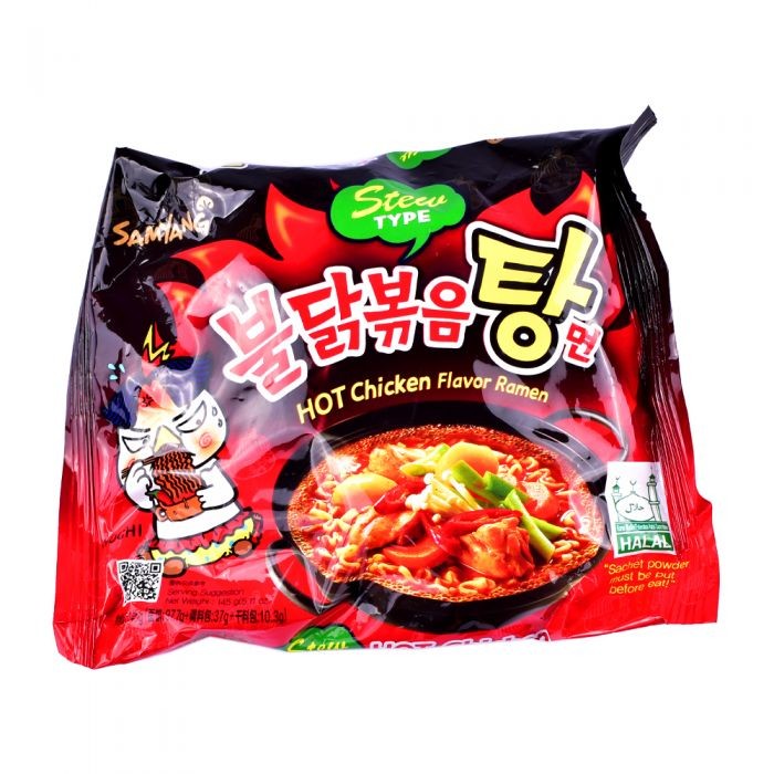 BULDAK SAMYANG SPICY RAMEN NOODLES 140 GM