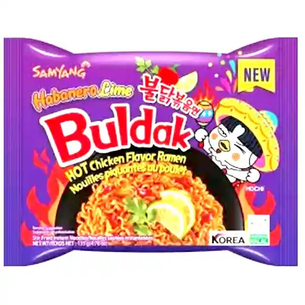 Buldak Habanero Lime 135 GM