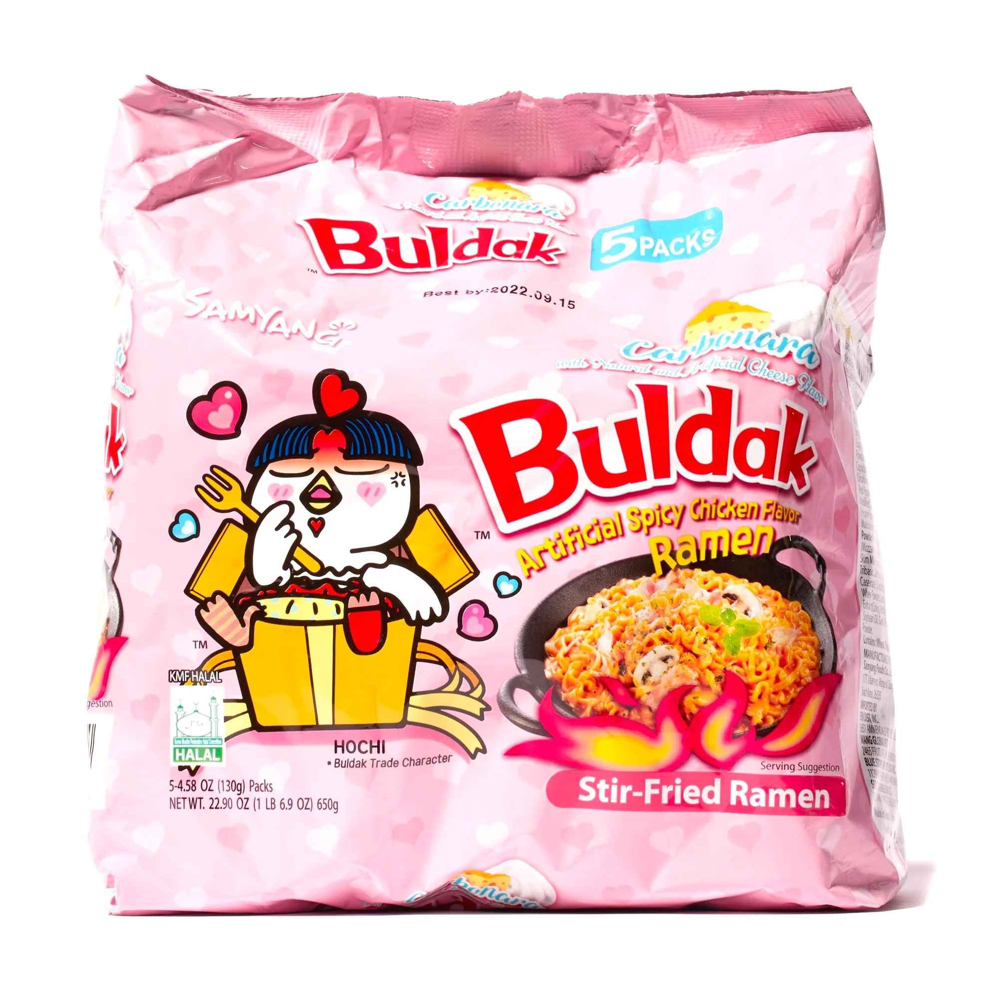 CARBONARA CHICKEN NOODLES PINK 5 PCS