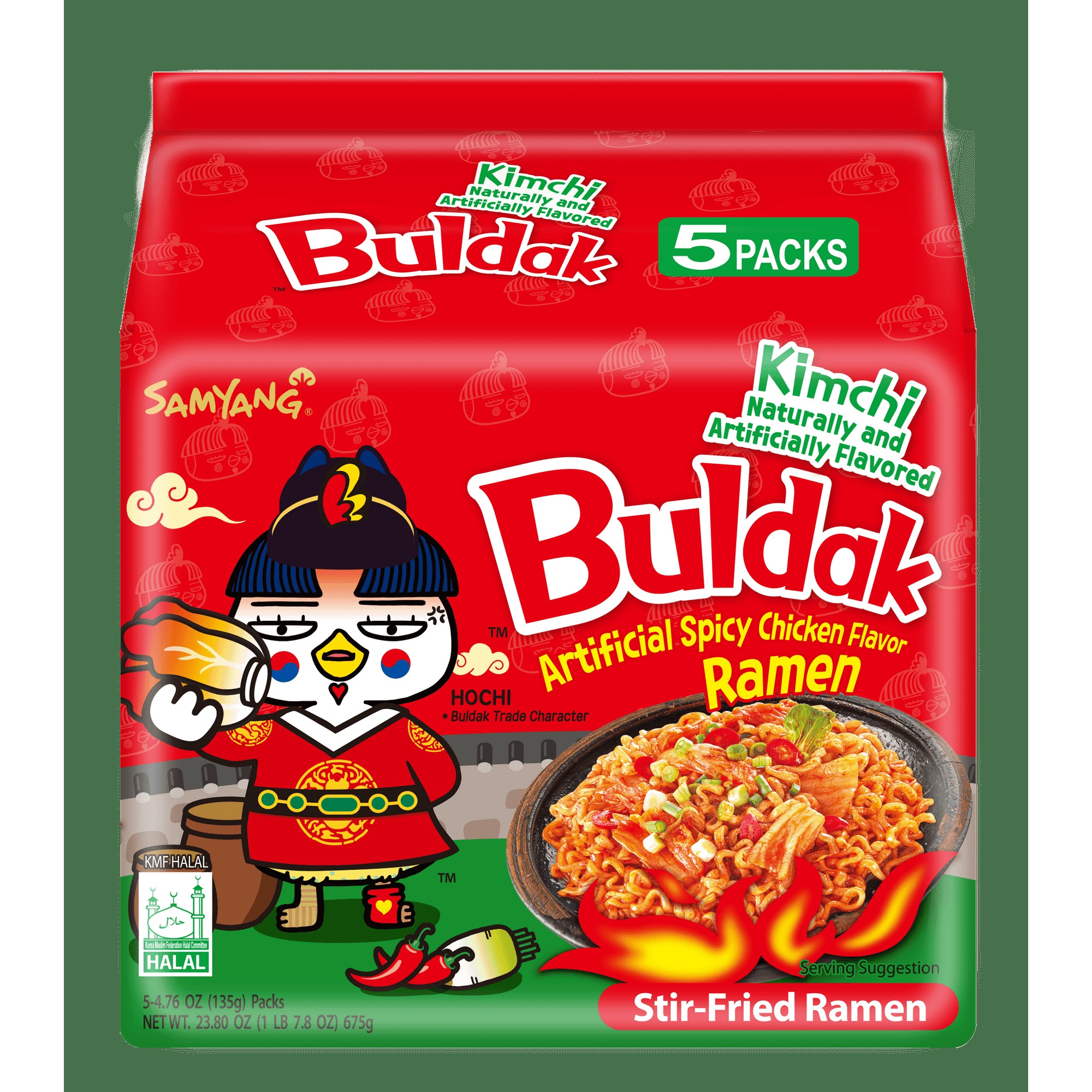 Buldak Chicken Flavour 5 PCS