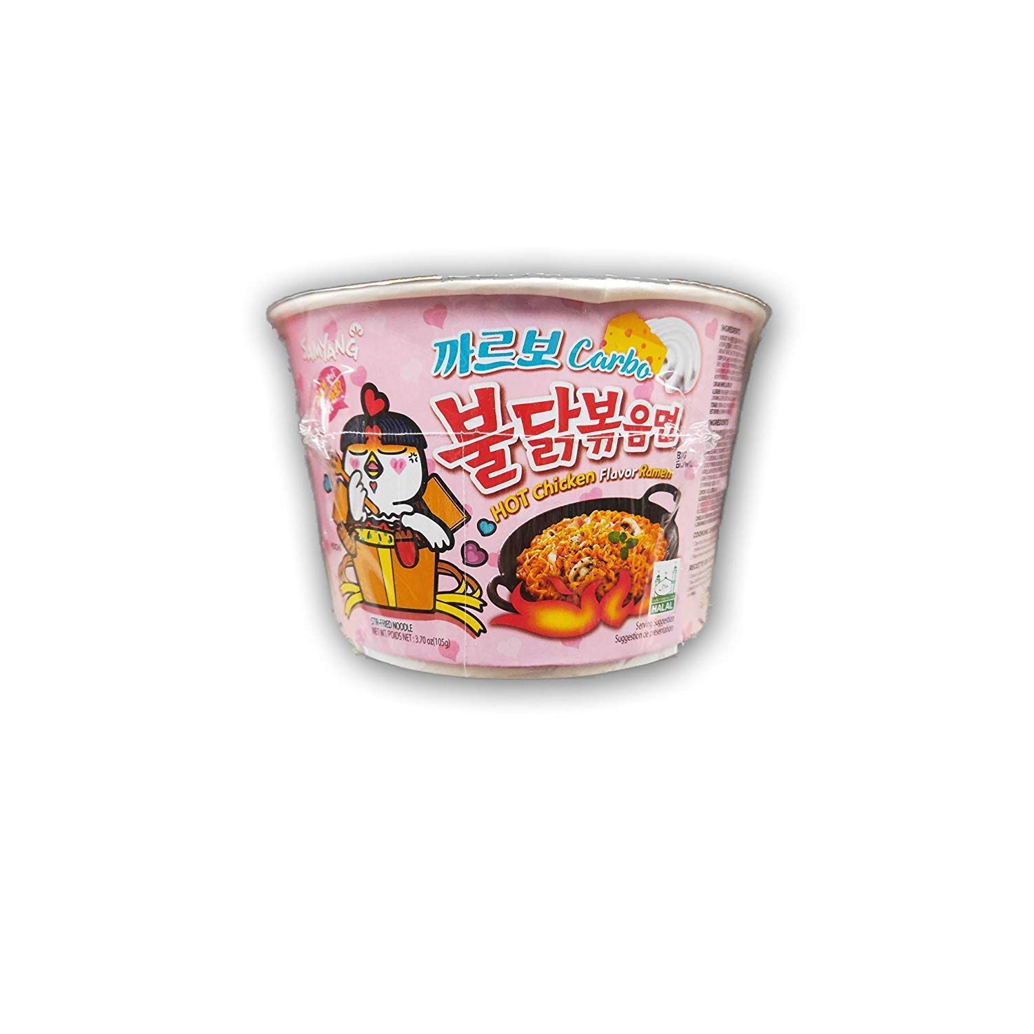Samyang Carbo Hot Chicken Ramen Big Bowl 105 GM
