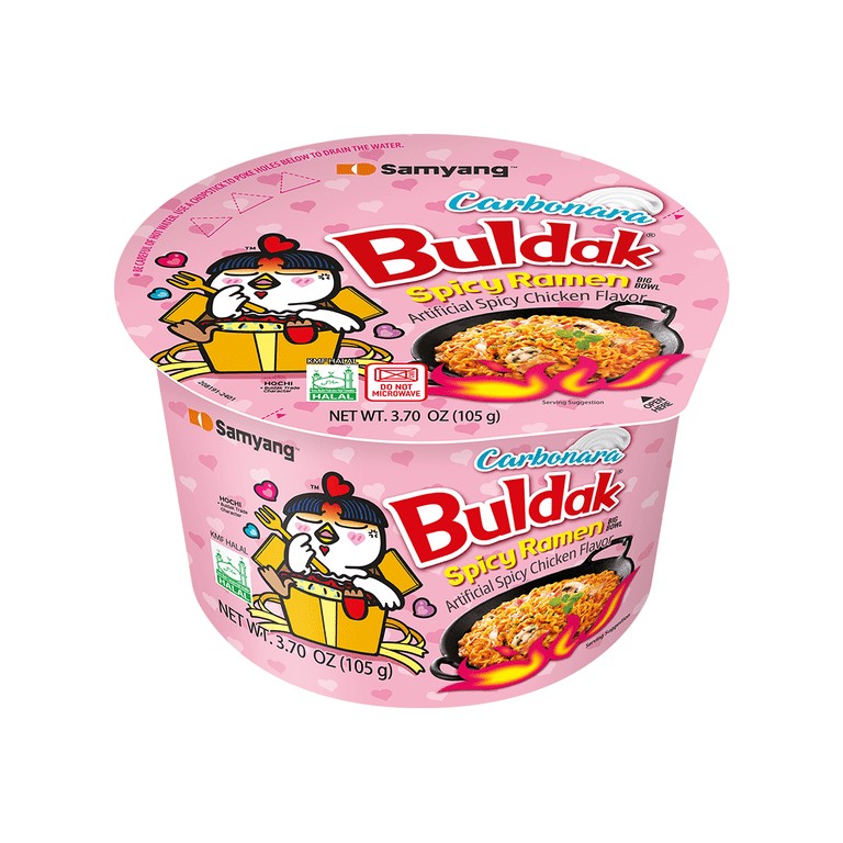 Samyang Carbo Hot Chicken Ramen Big Bowl 105 GM