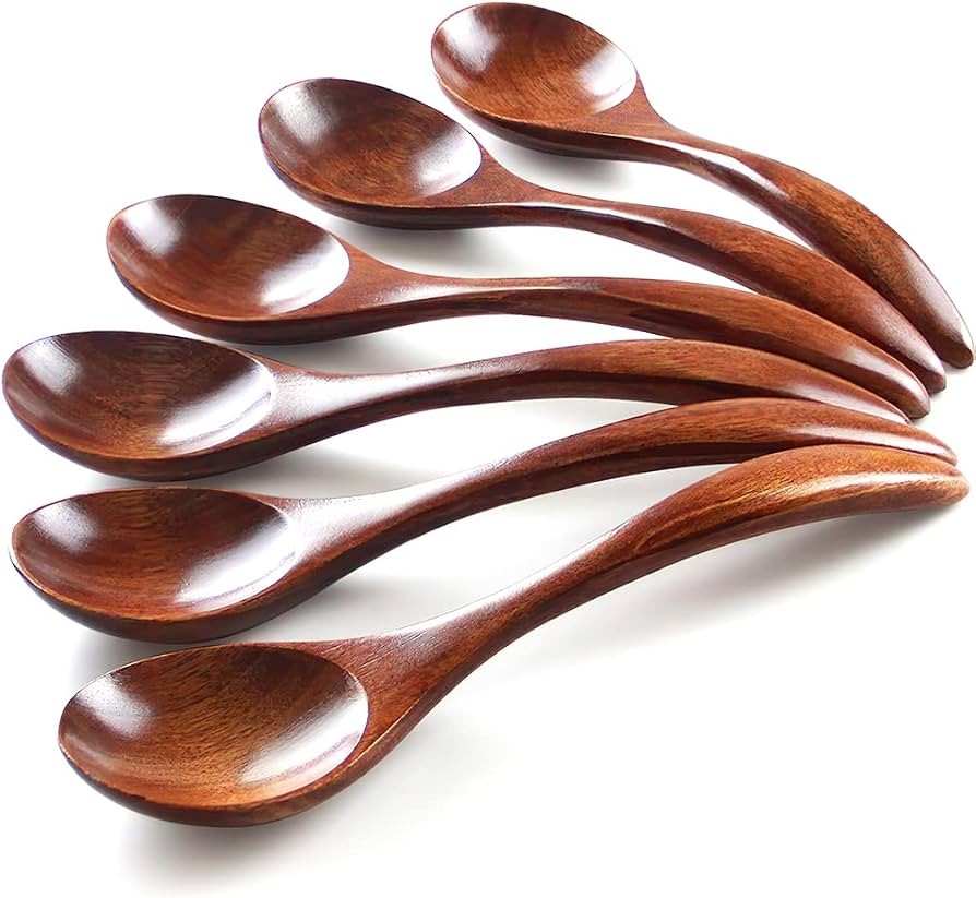 Wooden Spoon 6 COUNT