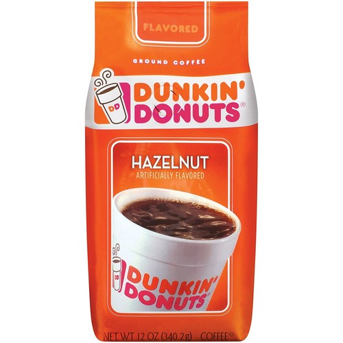 Dunkin Donuts Ground Hazelnut 12 OZ