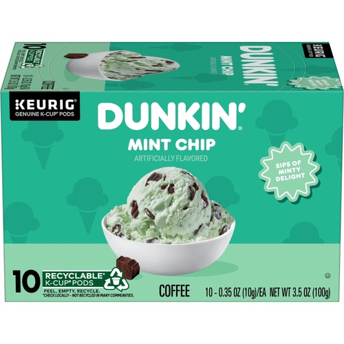 KRG DUNKIN MINT CHIP                     10 COUNT