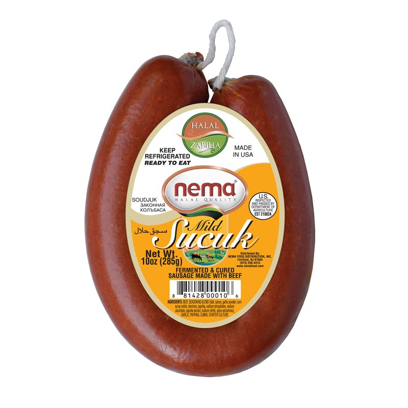 NEMA RING SUCUK HALAL MILD 10 OZ