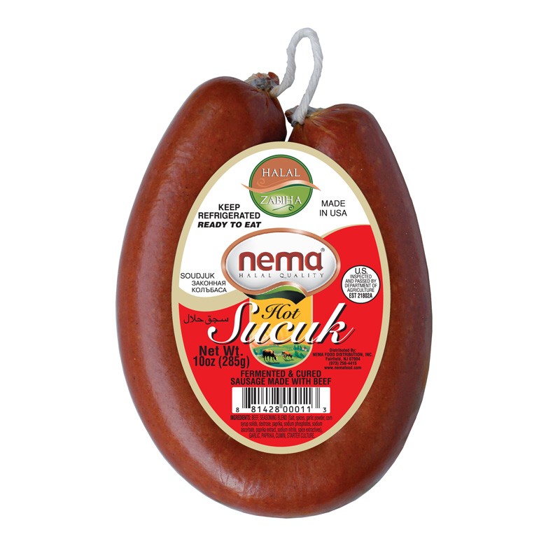 NEMA RING SUCUK HALAL HOT 10 OZ