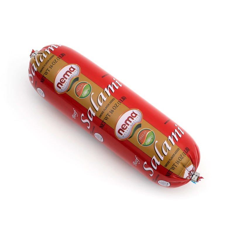 NEMA BEEF SALAMI HALAL 16 OZ