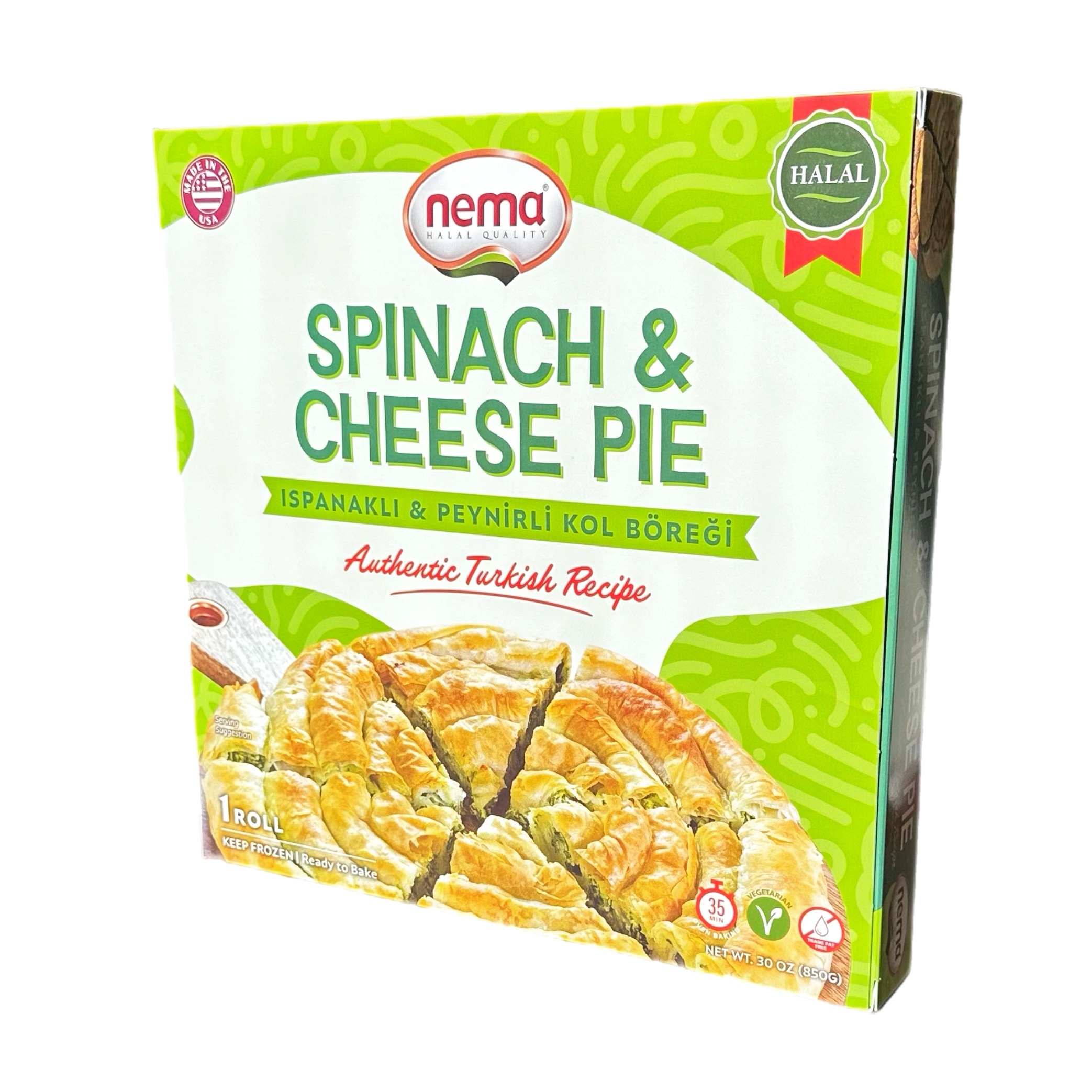 Nema Spinach And Cheese Pastry 850 GM