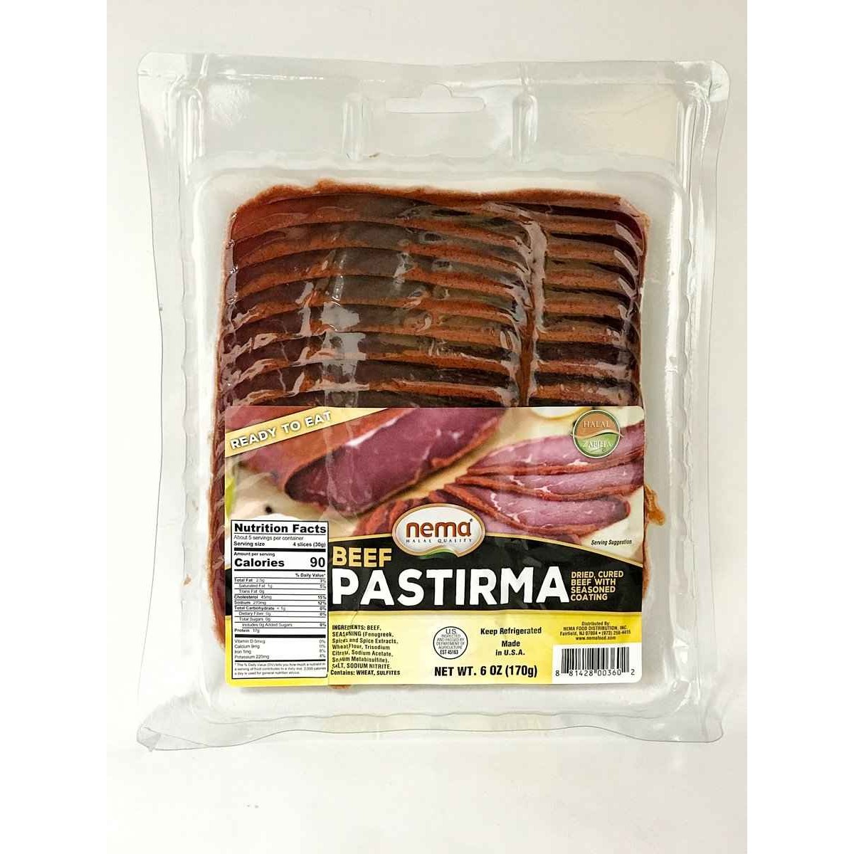 Nema Beef Pastrima 170 GM