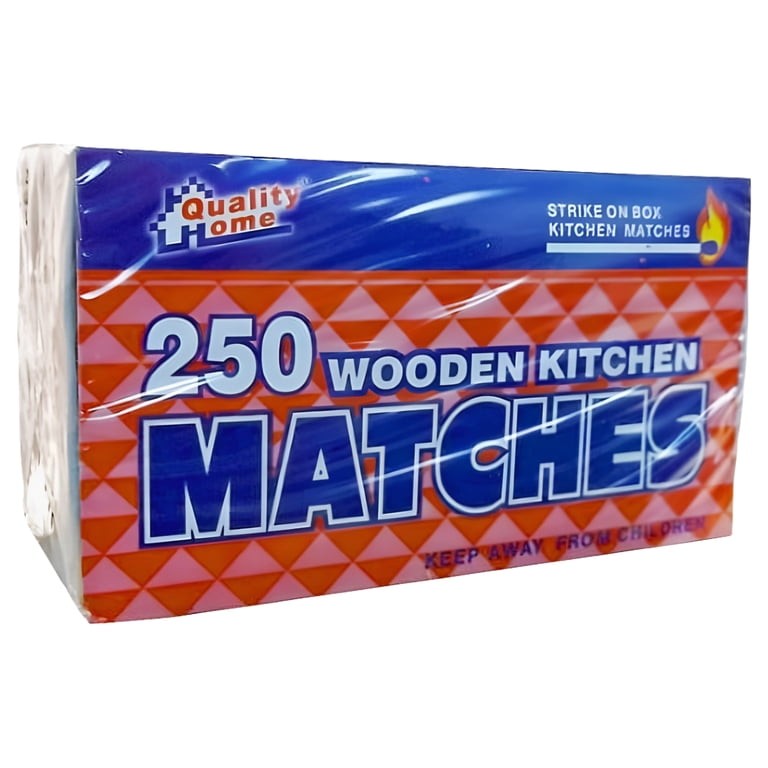 QH 250 WOOD MATCHES 1 PACK