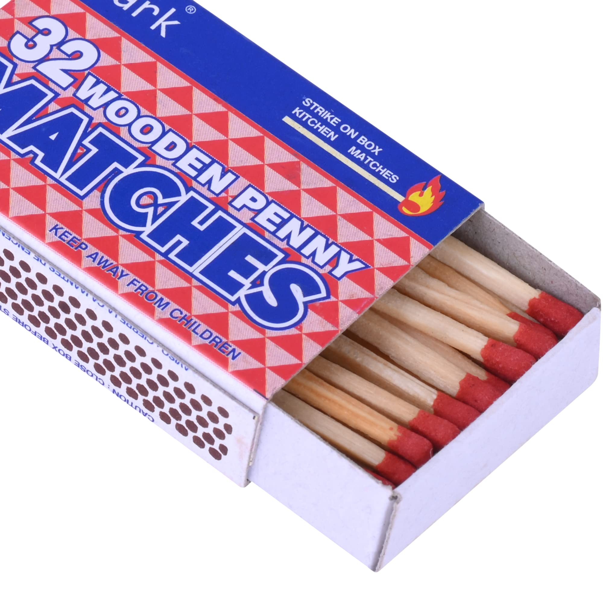 QH WOOD PENNY MATCH 32 PCS