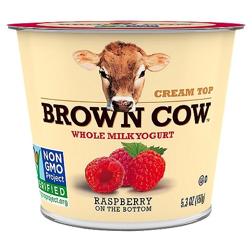 BROWN COW RASPBERRY 5.3 OZ