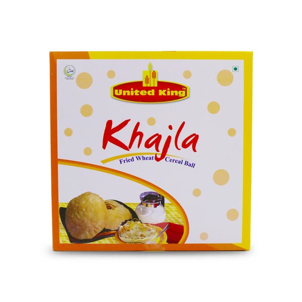 UNITED KING KHAJLA FRIED WHEAT CEREAL 200 GM