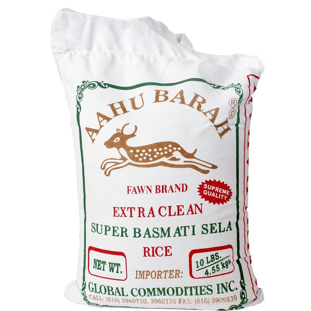 Aahu Barah Basmati Sella 10 LBS