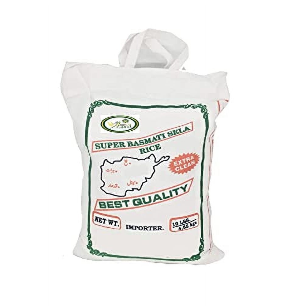 BAGHLAN SUPER BASMATI SELA RICE 10 LBS