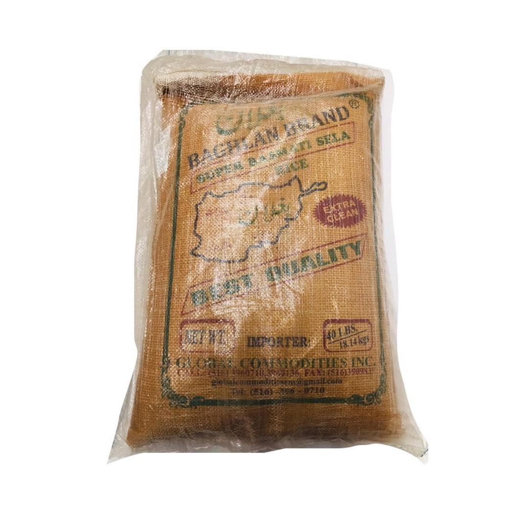 BAGHLAN BASMATI SELA RICE  40 LBS