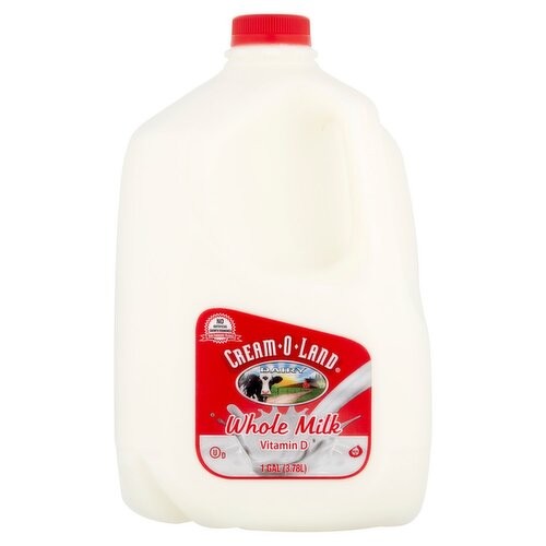 CREAM O LAND WHOLE MILK 1 GALLON
