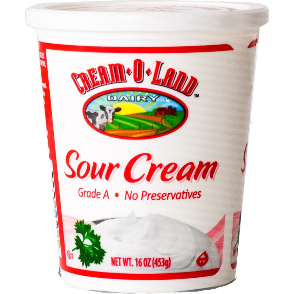 CREAM O LAND SOUR CREAM 16 OZ