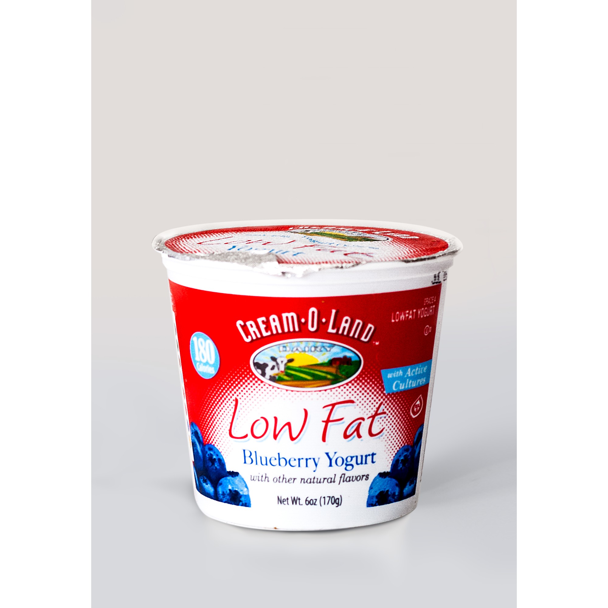 CREAM O LAND LOW FAT BLUEBERRY YOGU 170 GM