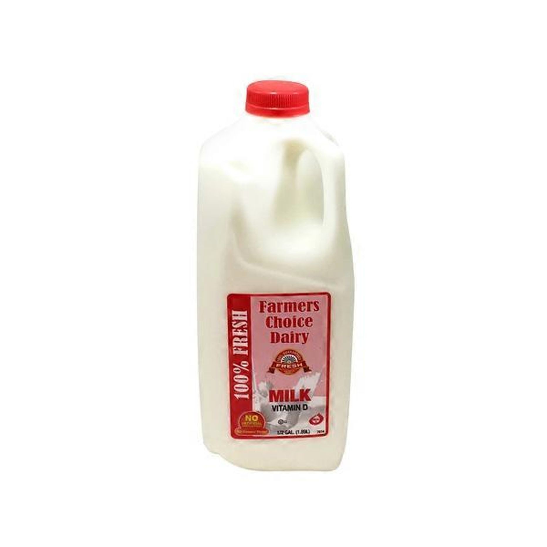 FARMERS CHOICE WHOLEMILK 1/2 GAL 0.5 GALLON