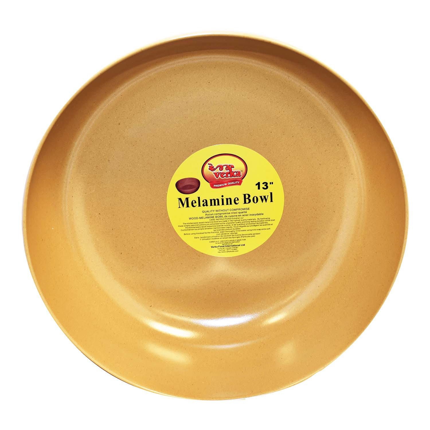 VERKA MELAMINE BOWL 13' 1 COUNT