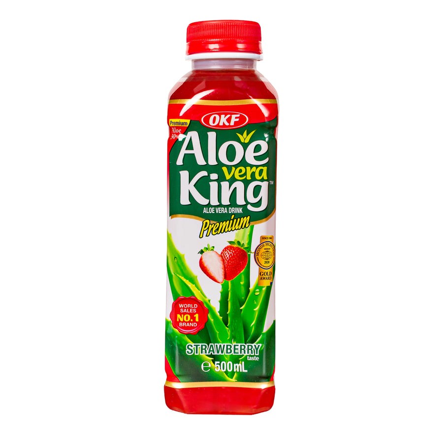OKF Aloe Vera King Strawberry 500 GM