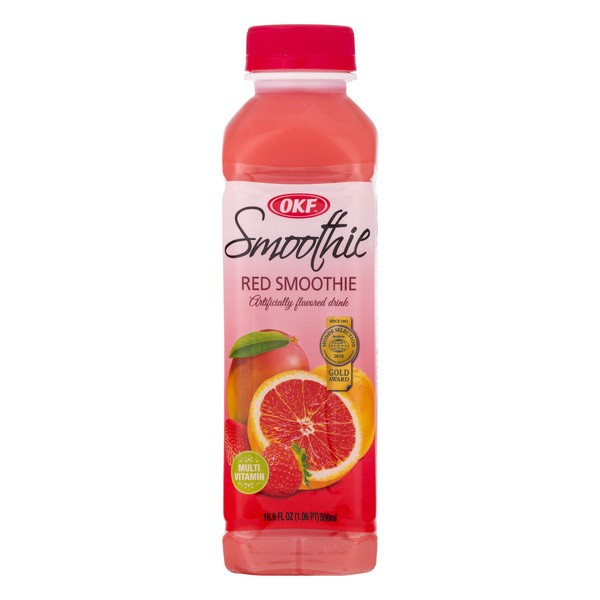 OKF RED SMOOTHIE DRINK 16.9 OZ