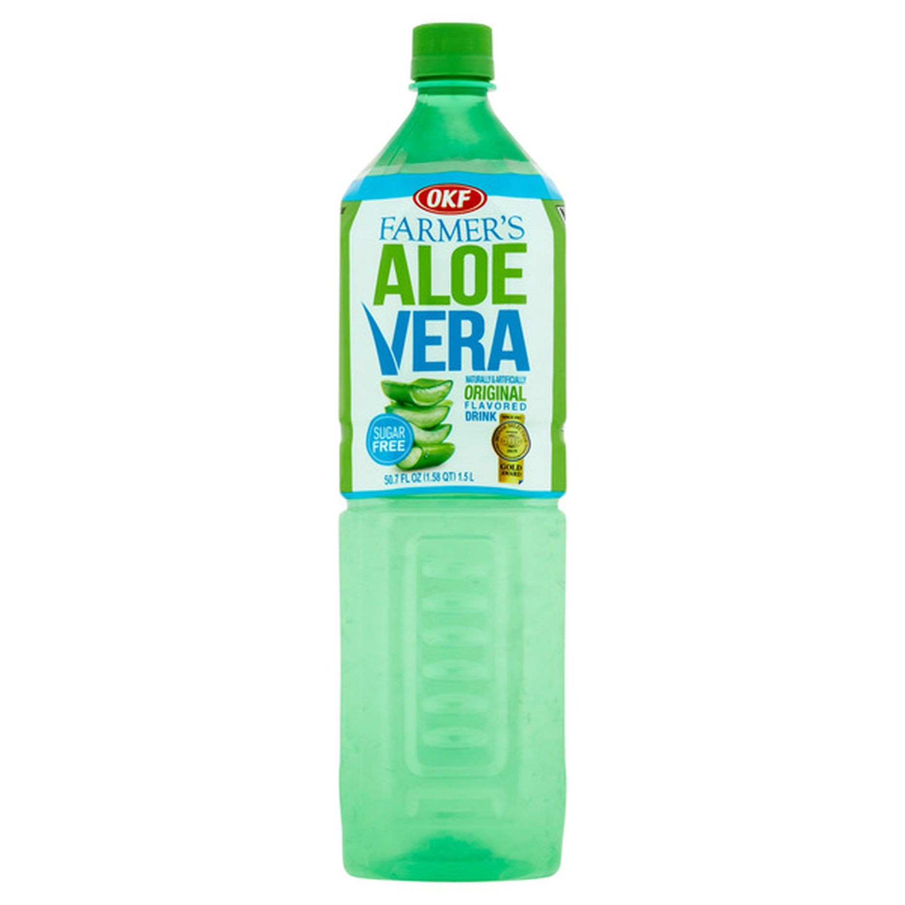 OKF ALOE VERA STRAWBERY 1.5 LTR