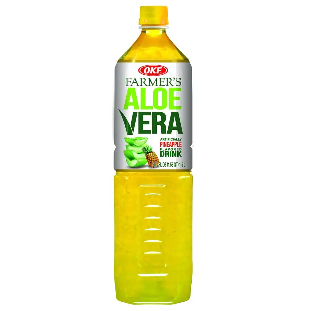 OKF ALOE VERA PINEAPPLE DRINK 1.5 LTR