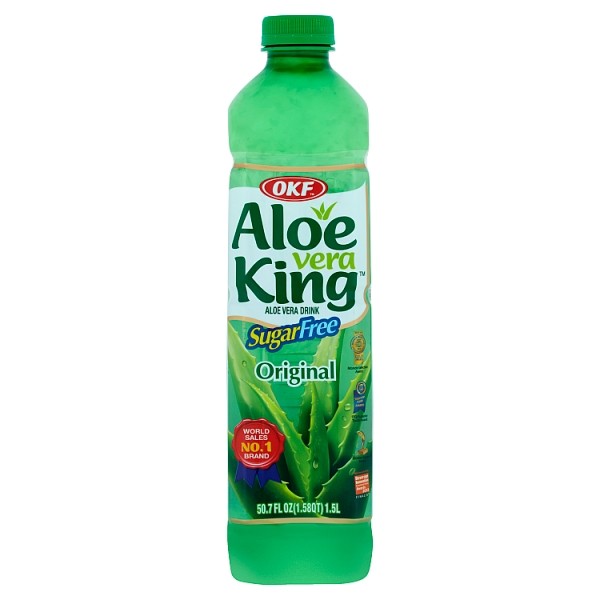 OKF ALOE VERA ORIGINAL DRINK SUGAR FREE 1.5 LTR