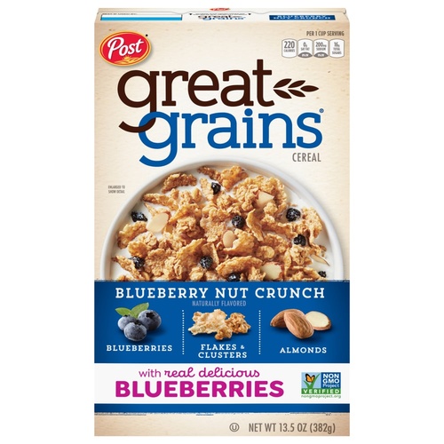 POST GREAT GRAINS BLUEBERRY MORNING      13.5 OZ