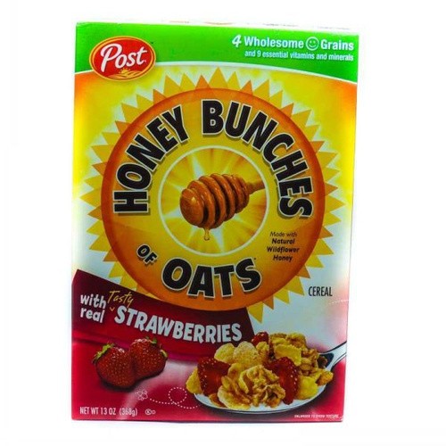 POST HONEY BUNCHES OF OATS STRAWBRY      11 OZ