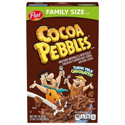 COCOA PEBBLES 19.5 OZ