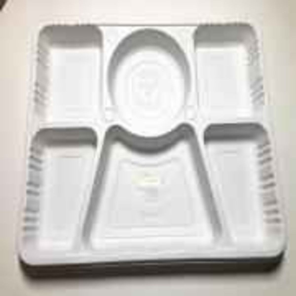 Bavan 6 Compartment Plate 40 PCS