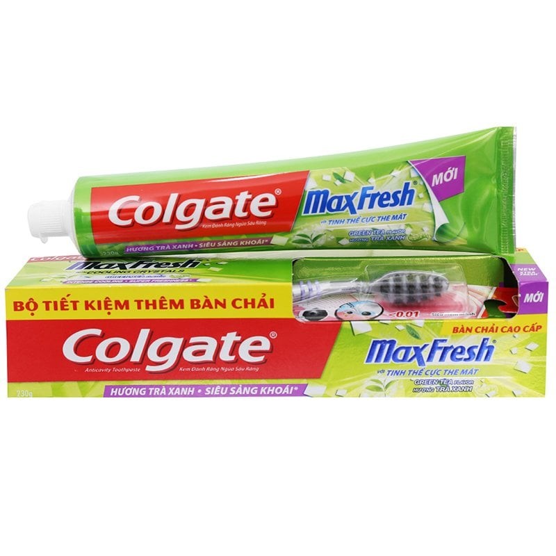 Colgate Maxfresh Green Tea 225 GM