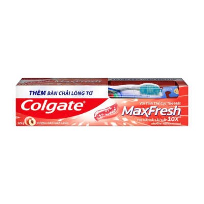 Colgate MaxFresh Icy Peach Toothpaste 225 GM