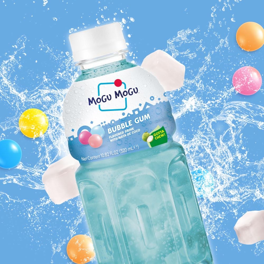 MOGU MOGU BUBBLE GUM DRINK 10.62 OZ
