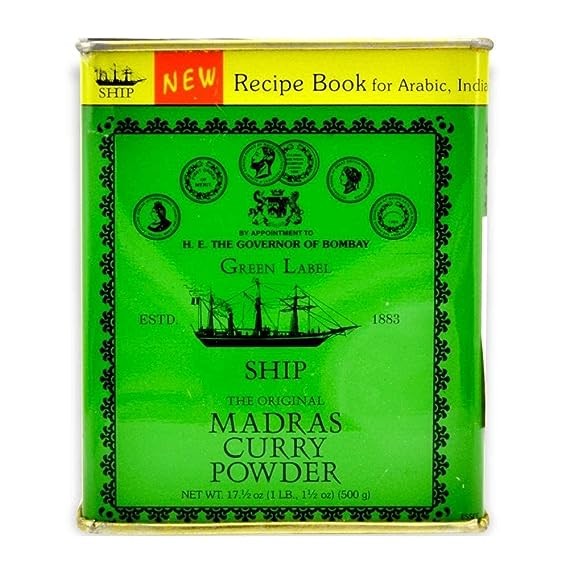 SHIP MADRAS CURRY POWDER 1.09 LBS