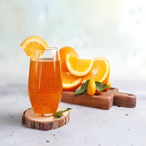 GAZAB BASIL SEED DRINK ORANGE 290 ML