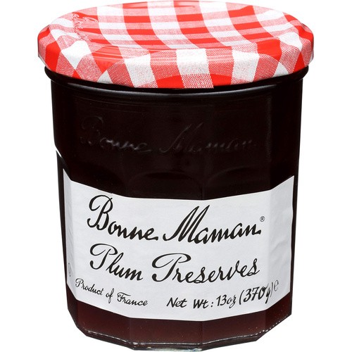 BONNE MAMAN PLUM PRESERVES 13 OZ