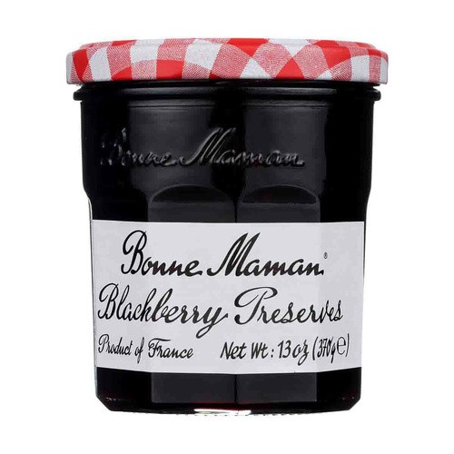 BONNE MAMAN BLACKBERRY PRESERVES 13 OZ