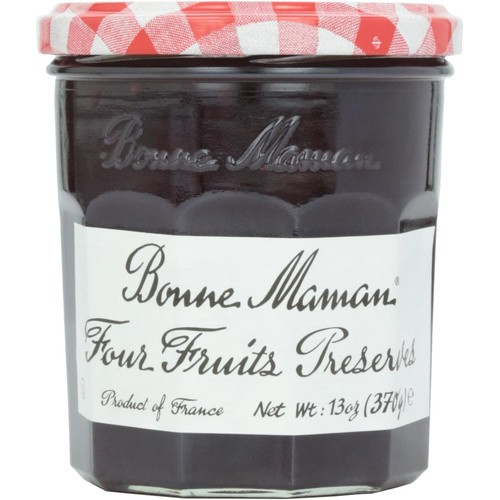 BONNE MAMAN 4 FRUIT PRESERVES 13 OZ
