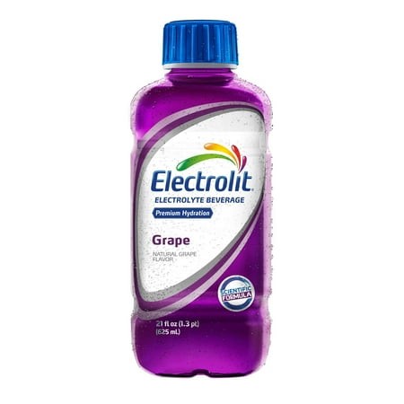 Electrolit Electrolyte Beverage Grape Premium Hydration 21 OZ