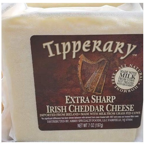 TIPPERARY EXTRA SHARP IRISH CHEDDAR 7 OZ